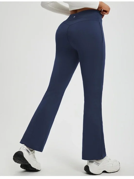 Baleaf Fleece Lined Bootcut Flare Zip-Hem Active Yoga Pants Bundle - New - Picture 3 of 16